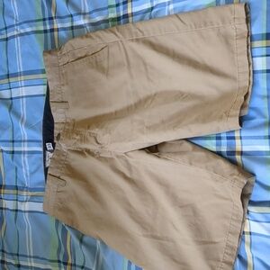 Men's Volcom khaki shorts size 33